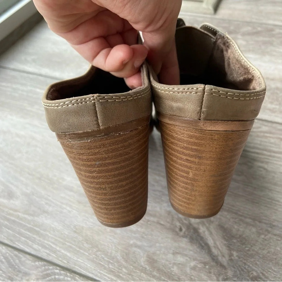 Natural Soul Cammie Slip On Wingtip  Mules Clogs - Picture 5 of 13